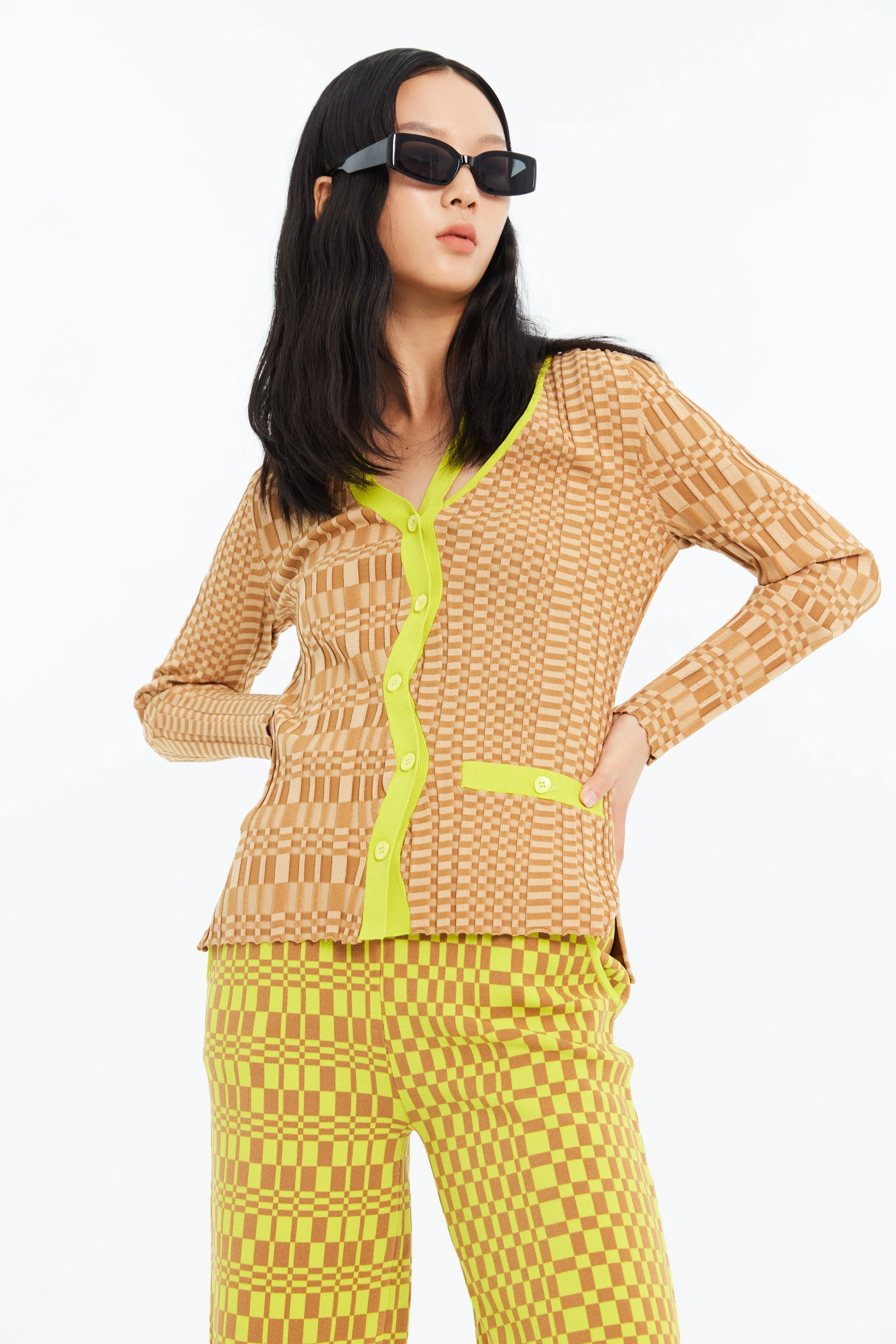 ARIEL ECO WAVY CARDIGAN - Image 2
