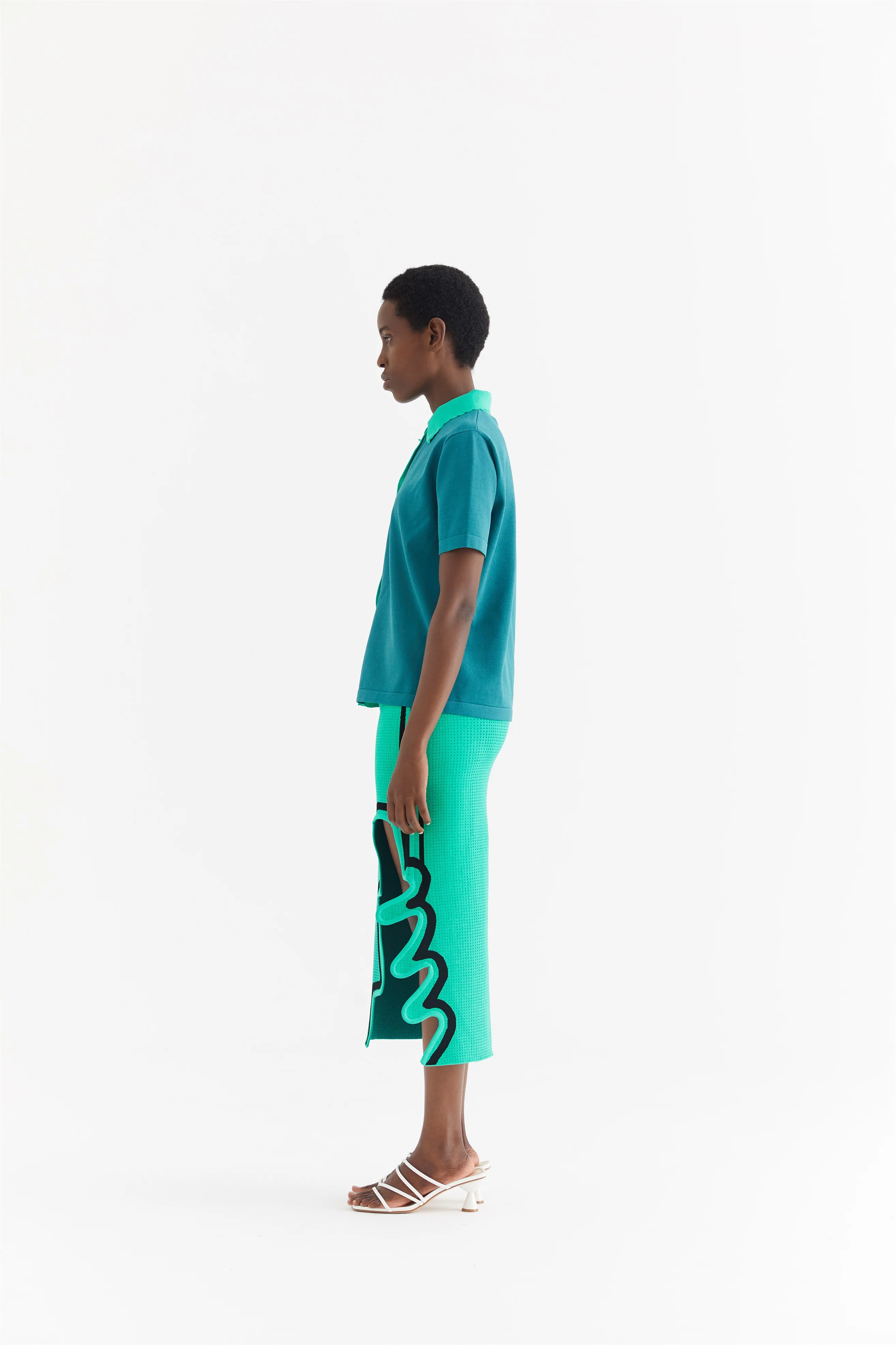 ATEN WAVY POLO SHIRT - Image 3