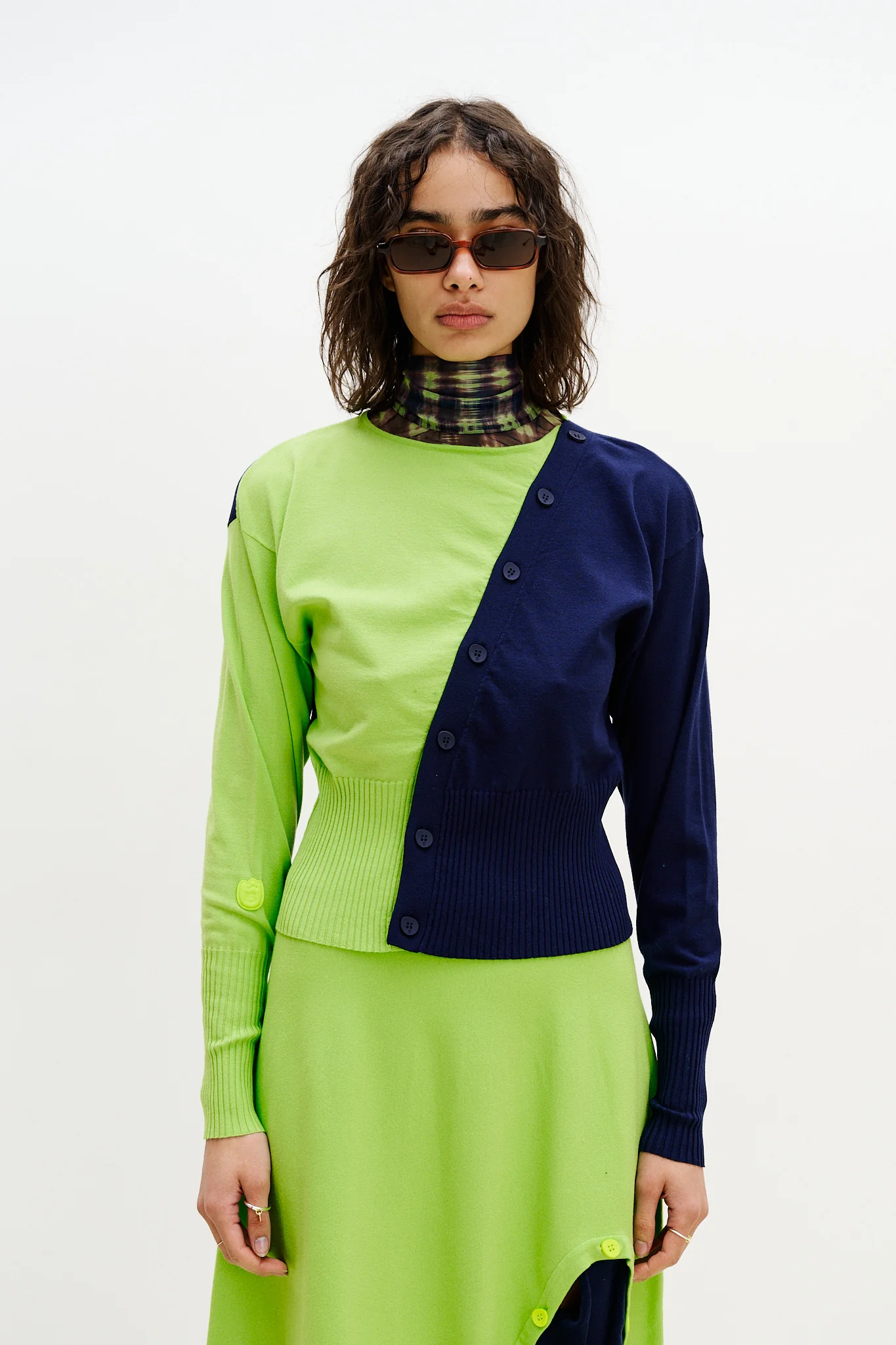 AYANA COLORBLOCK CARDIGAN - Image 2