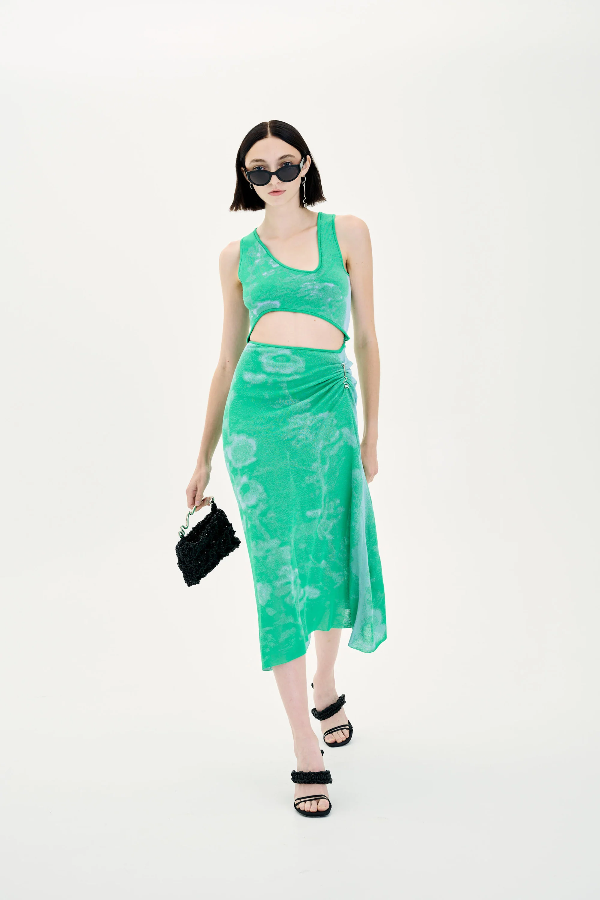JAVA FLOWER PRINT TANK DRESS