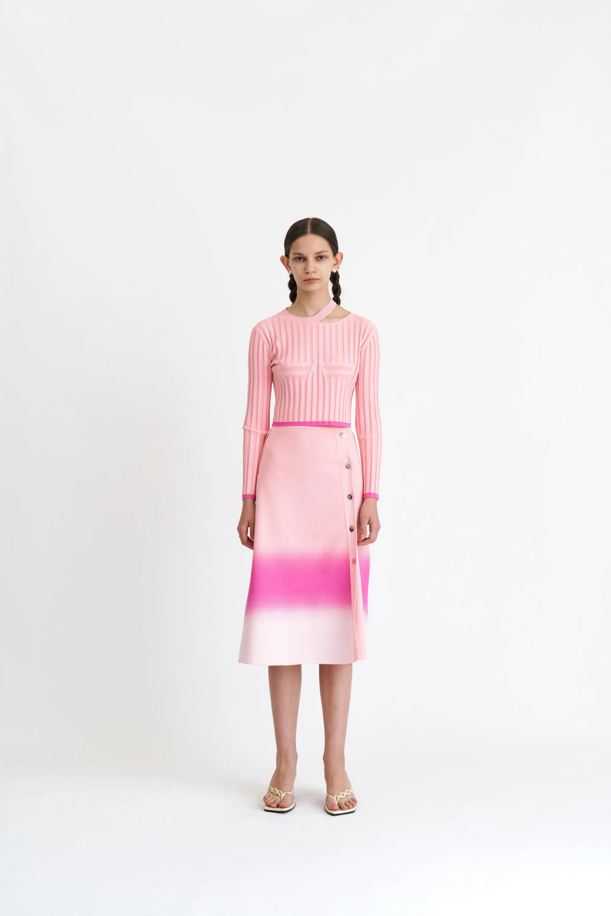 KAFKA A-LINE MIDI SKIRT - Image 2