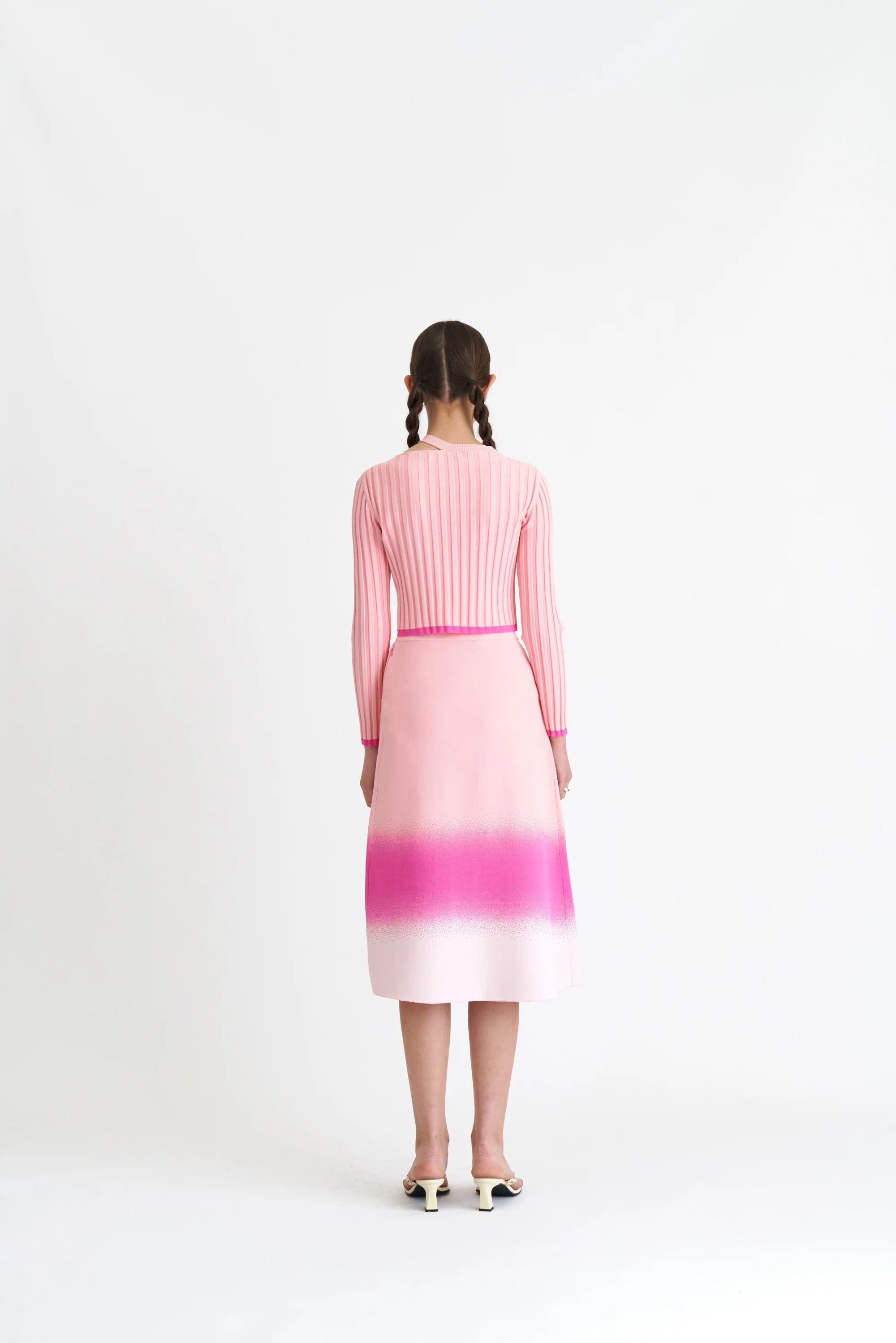 KAFKA A-LINE MIDI SKIRT - Image 4