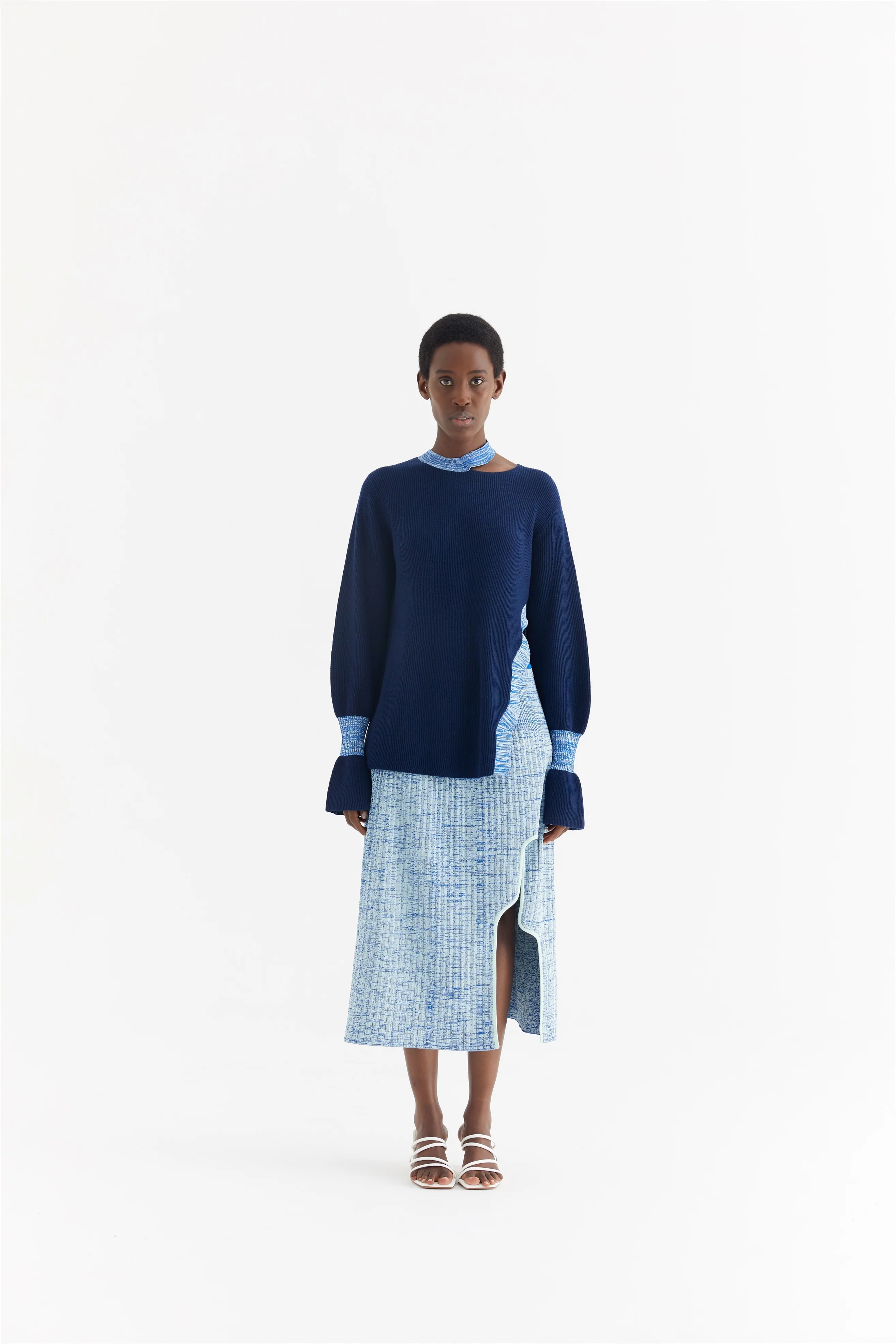 KAYNE MERINO WOOL MOCK NECK PULLOVER - Image 2