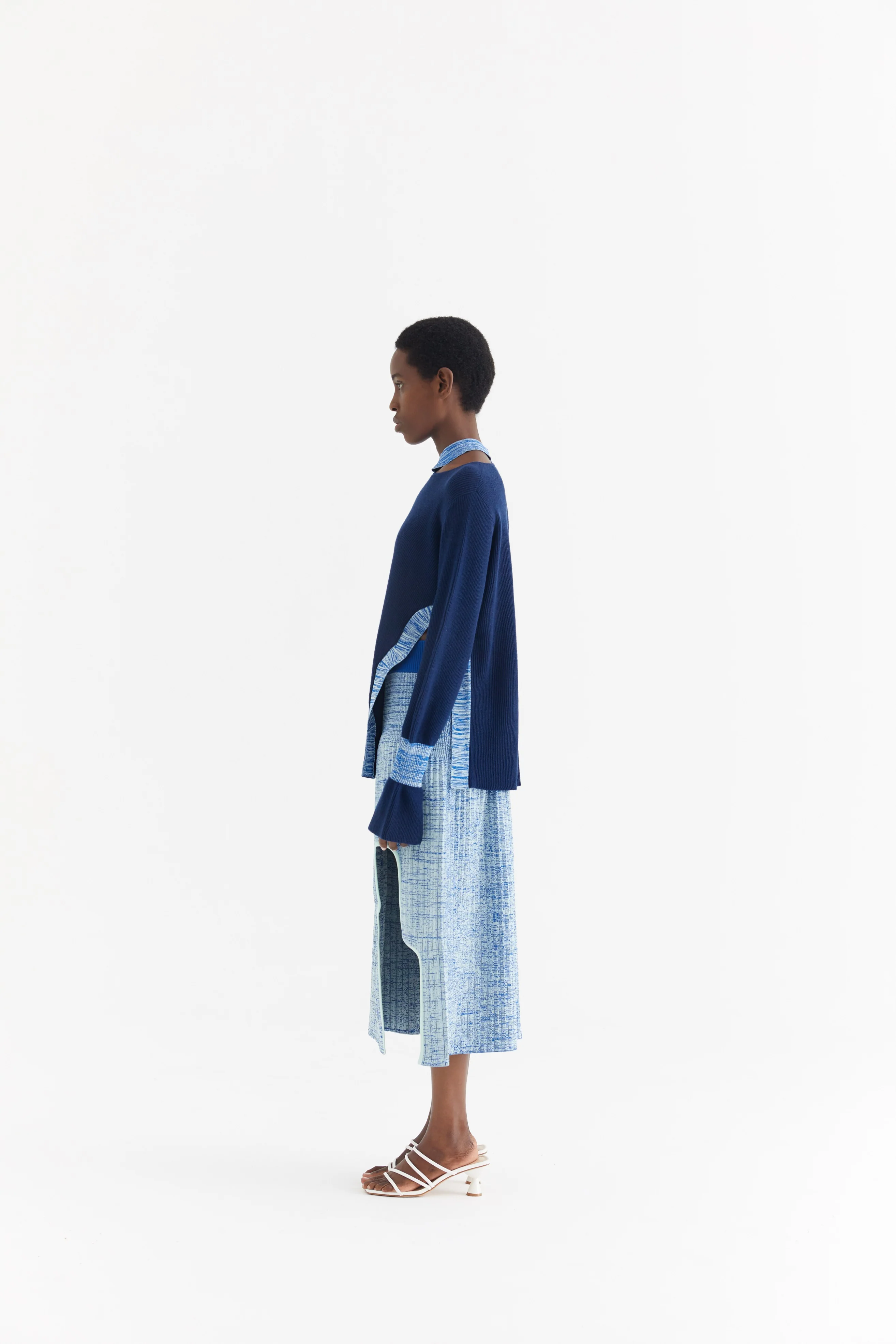 KAYNE MERINO WOOL MOCK NECK PULLOVER - Image 3
