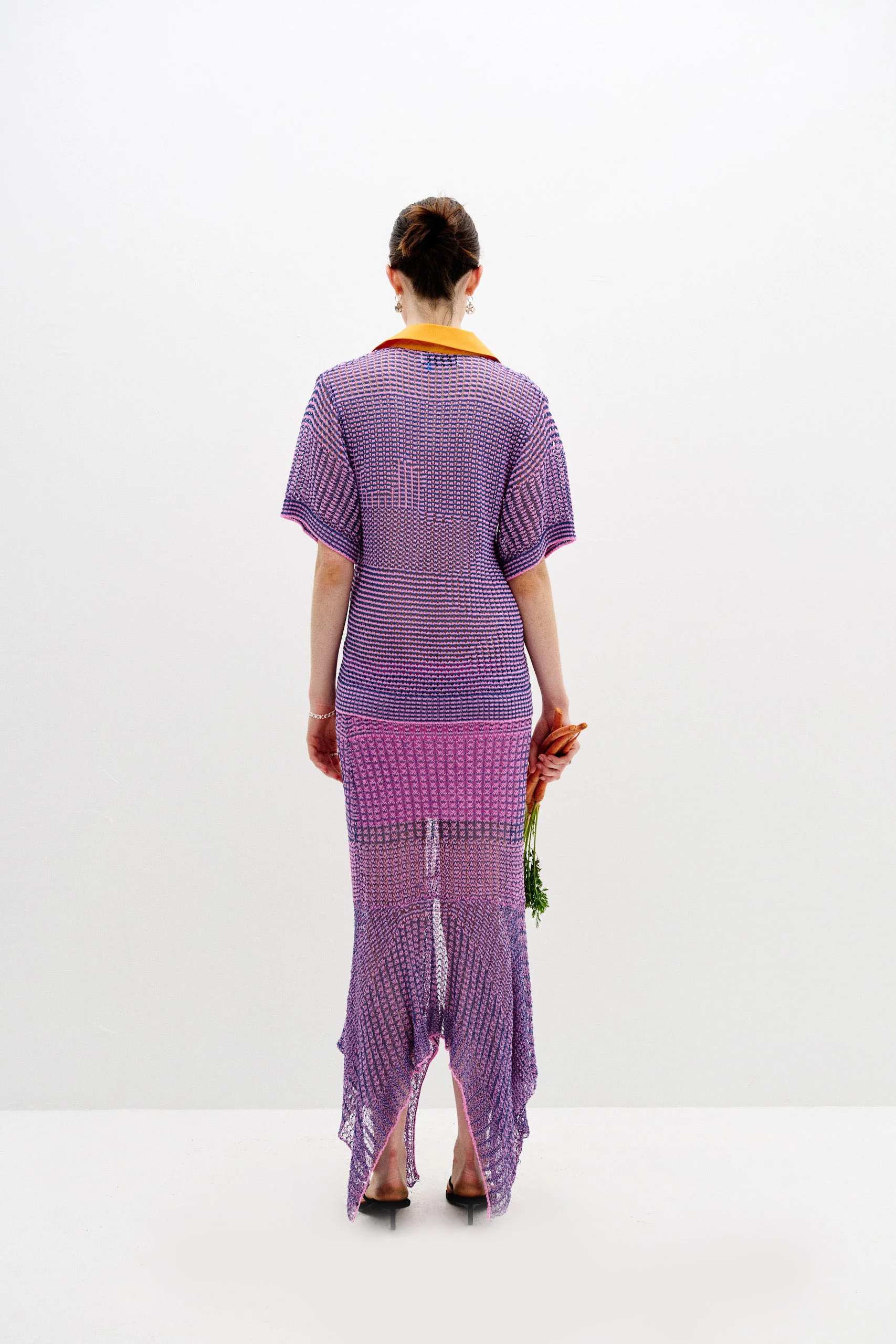 PICEA CROCHET MIDI SKIRT - Image 4