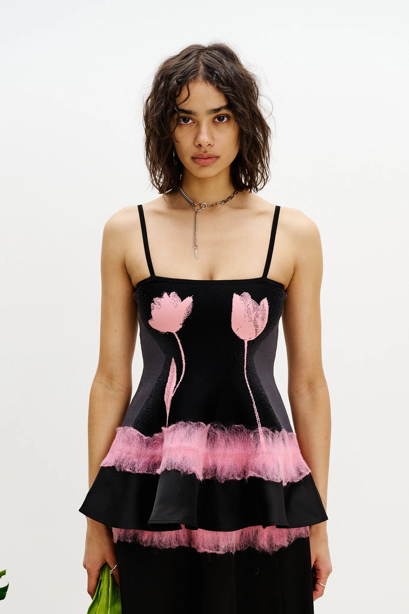 TULIP NEEDLE PUNCH TANK TOP
