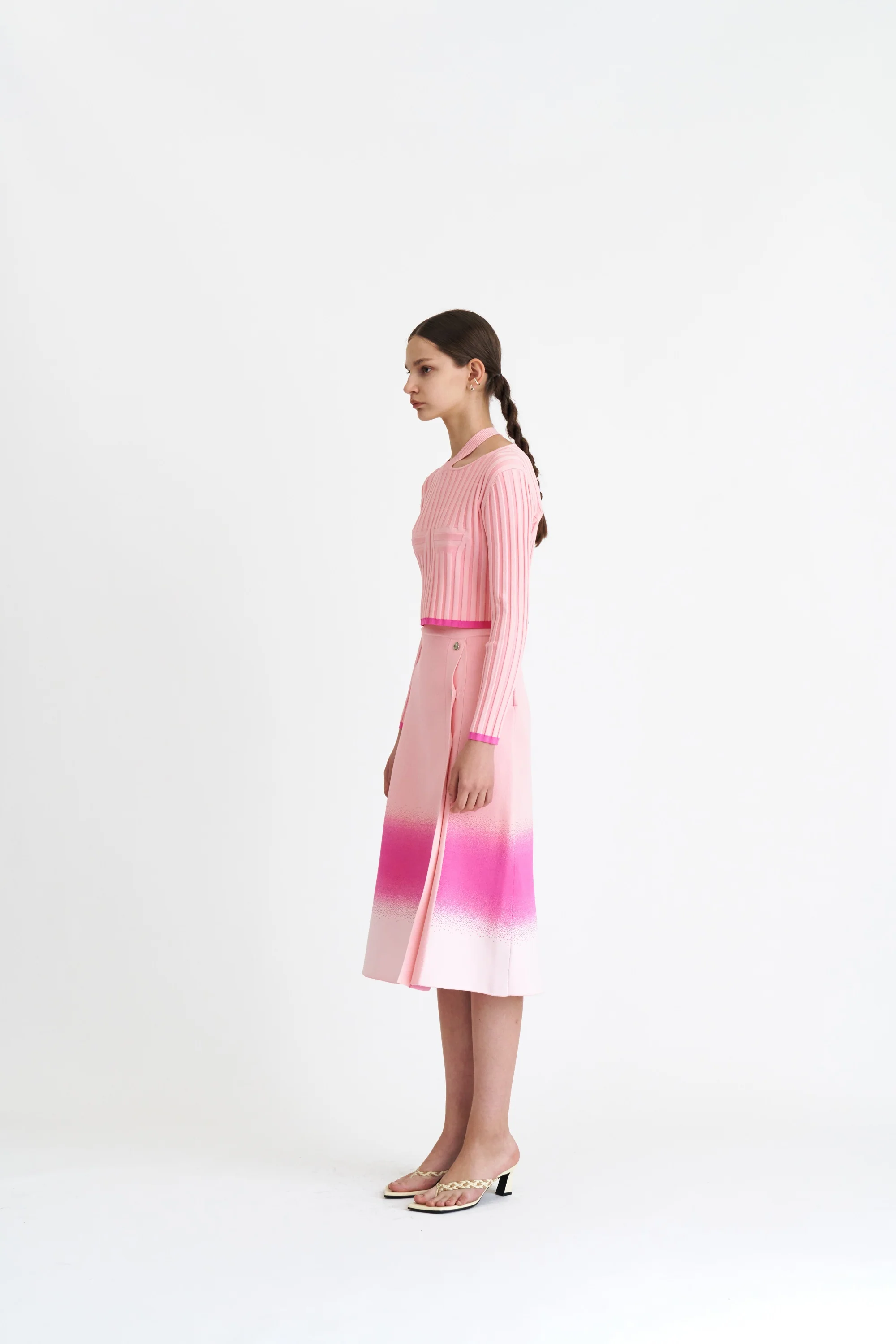 VENUS LONG SLEEVE CROPPED TOP - Image 3